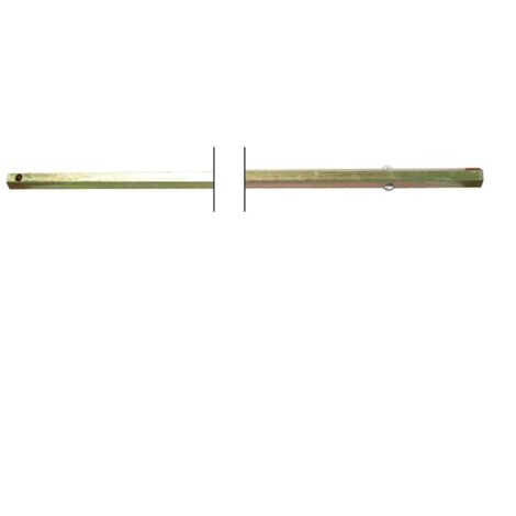 Torbel – Tige passe-caisson recoupable 300 mm – Zingué bichromaté – Pour volets roulants à manivelle – Installation personnalisée