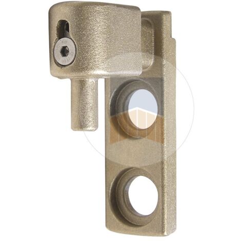 PORTAC Gond à visser multiréglage deux points  Finition: Blanc Ral 9010 - Réglage (mm): Réglage (mm) : 34 à 51