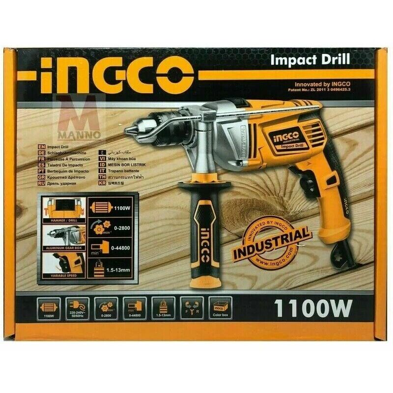Taladro de impacto 1100W - INGCO ®™
