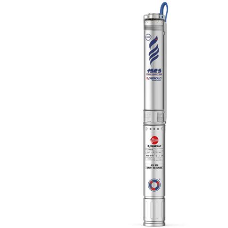 4SRm 4/22 S-PD - Bomba eléctrica sumergible monofásica 3 HP