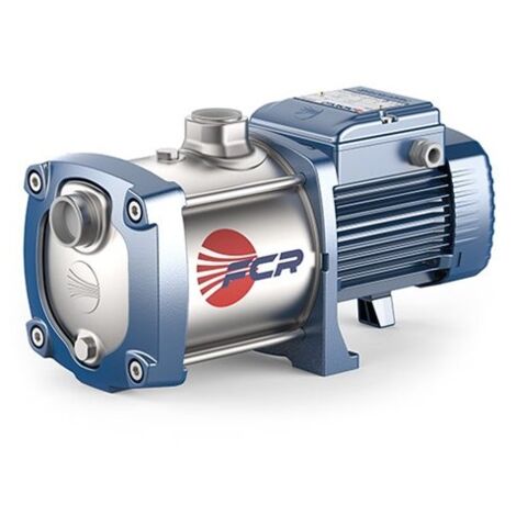 Pedrollo FCRm 100/3 - Electrobomba centrífuga monofásica de acero inoxidable multihélice de 0,75 HP