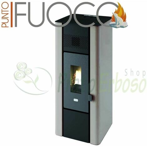 Minni - Estufa de pellets 6.3 Kw blanco