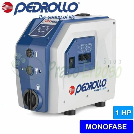 DG PED 3 - Grupo de presión de una sola fase, de 1 HP