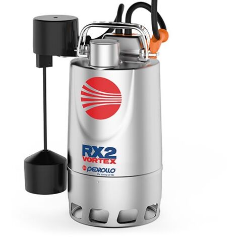 Pedrollo RXm Vortex 4/40 - GM - Bomba eléctrica para agua sucia VÓRTICE de una sola fase