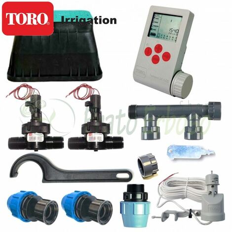 Kit de riego Toro de 2 zonas 9V