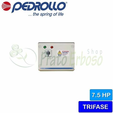 QST 750 - Cuadro eléctrico para electrobomba trifásica de 7,5 HP