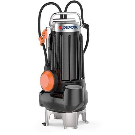 Pedrollo VXCm 10/35-N - Bomba eléctrica para las aguas residuales VÓRTICE de agua de una sola fase
