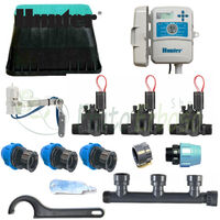 Kit de riego Hunter de 3 zonas con controlador exterior X2