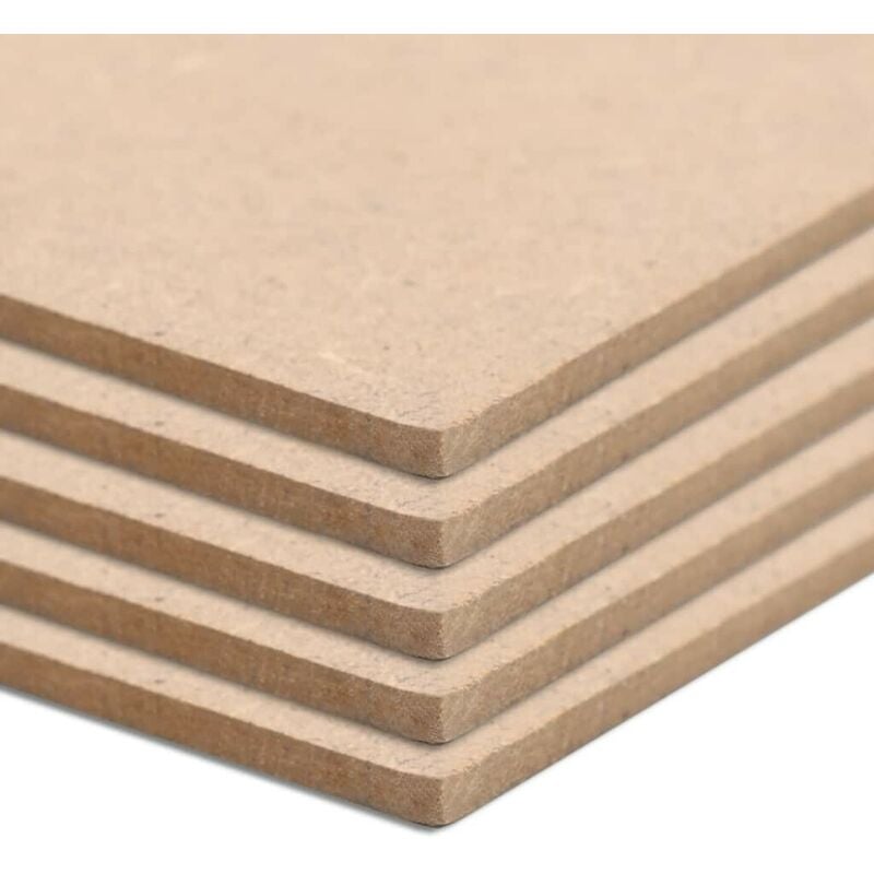 Hommoo Pannelli in MDF 20 pz Quadrati 60x60 cm 2,5 mm VD05058