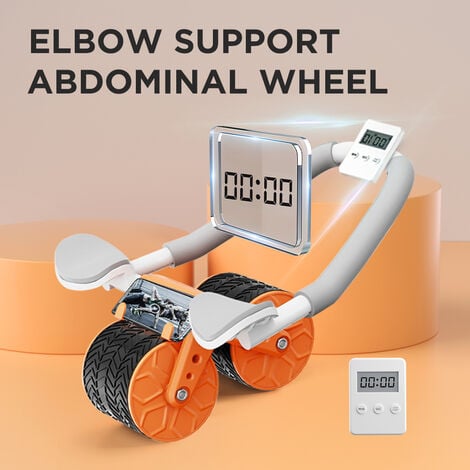 Roue abdominale musculation - Ab wheel bi-mode bleu - Maroc