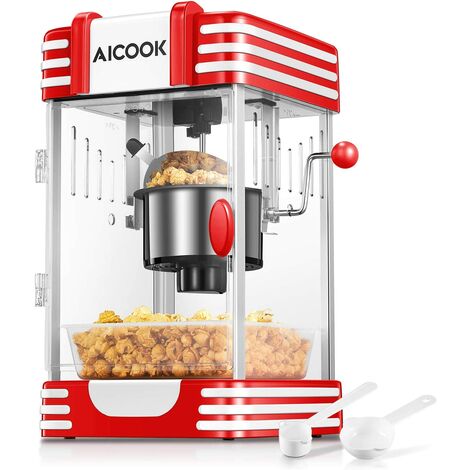 unold 48535 popcorn maker retro
