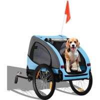 zoomundo Remorque velo pour Chien - Buddy en Turquoise
