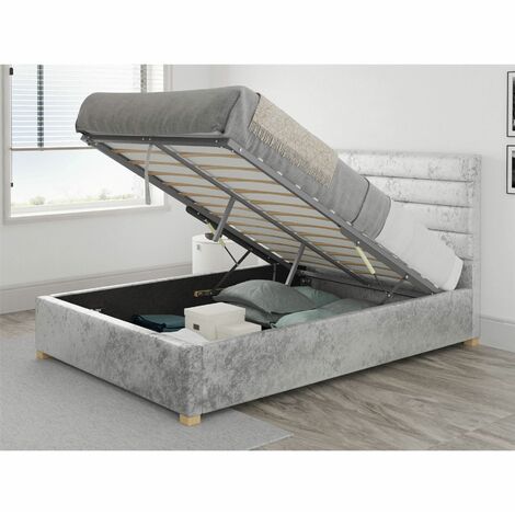 Kelly upholstered deals storage bed