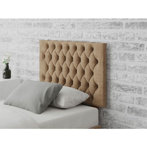 Champagne store velvet headboard