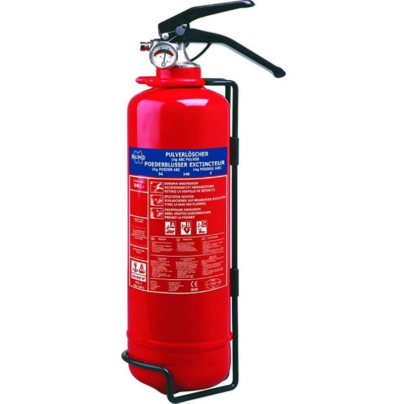 EXTINTOR INCENDIOS 6KG POLVO SMARTWARES FEX-15162 6 KG (Unidades)