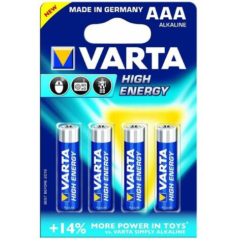 Pila Alcalina Lr03 a Longlife Power Varta 1 5v 4 Pz