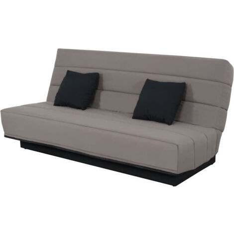 Banquette Clic clac MELISSA 120 x 190, taupe marine