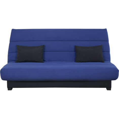 Banquette Clic clac SALMA 130 x 190, pearl marine (1/5)