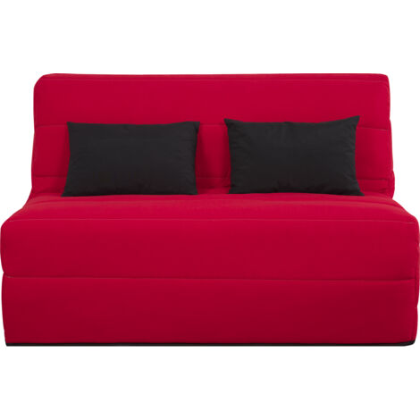 Banquette BZ SALMA 140 x 190, pearl rouge