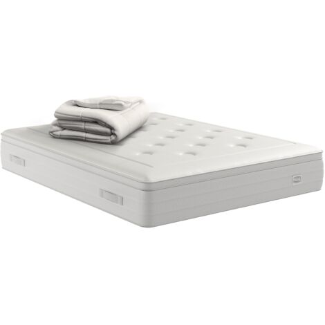 Matelas REFLEXION 140x200, ressort ensachés, ferme, H33 + COUETTE 240X220 (1/5)