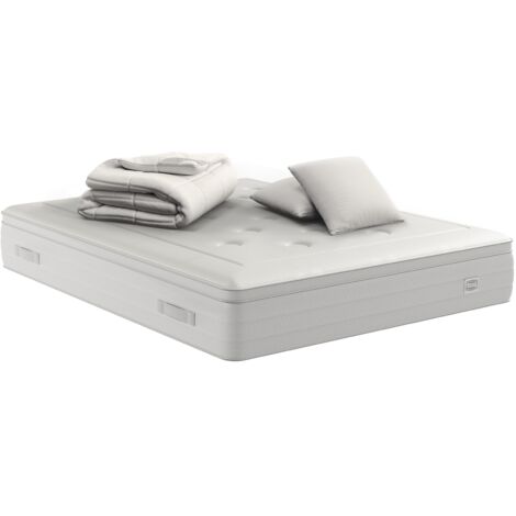 Matelas REFLEXION 140x200, ressort ensachés, ferme, H33 + 2 OREILLERS+COUETTE (1/5)