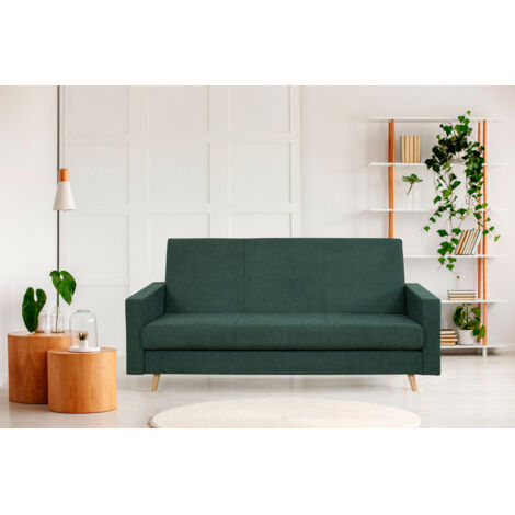 Canapé Clic Clac Premier Cru Rain Forest, couchage directe 190 x 120 (1/5)