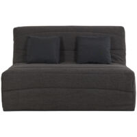 Banquette SL NOE 140 x 190, cape charbon