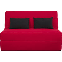 Banquette BZ OLIVIA 140 x 190, pearl rouge