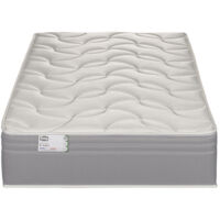 Matelas L INDISPENSABLE 90x190, ressort ensachés, ferme, H26