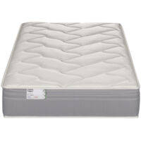 Matelas L ADORABLE 90x190, ressort ensachés, ferme, H23