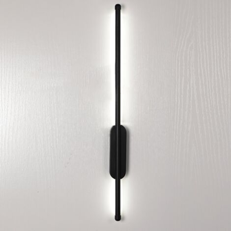 60CM Long Wall Lamp Creative Modern LED 10W Black Outdoor/Indoor Lighting Fixture for Hallway Bedroom Balcony Loft Cool Light