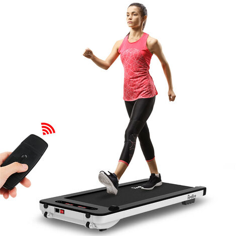 Electric Treadmill for home, Walking Machine with Bluetooth and Remote Control | 0.5-6.5mph/H (Silver)