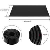 Mat Floor Protector, Non-slip Fitness Equipment and Exercise Shock Resistant Mat for Treadmills Cycles Rowers Cross Trainers (230x100cm)