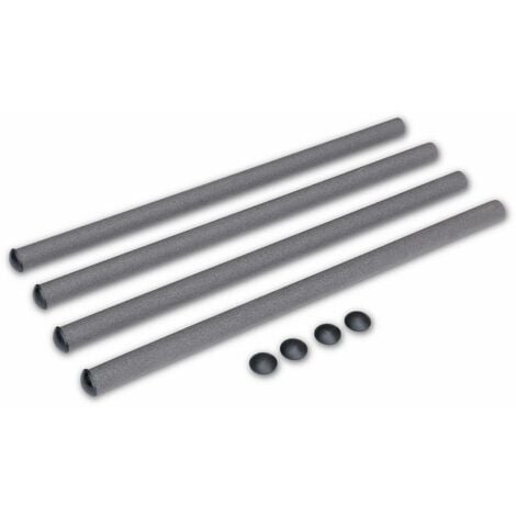 Lot de 4 montants supérieurs pour filet de sécurité trampolines 305 à 490cm