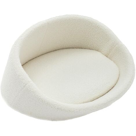 Panier Pour Chien/chat MiOYOOW, Nid Douillet Semi-fermé Hiver, Lavable - Gris, Vert, Ours