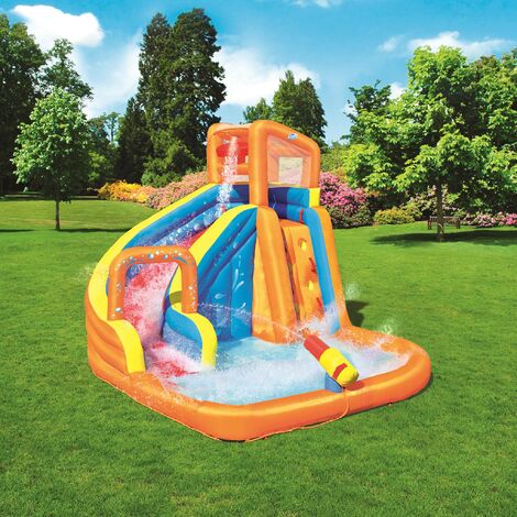 Chateau Gonflable Villandry Toboggan A Eau Gonflable Aire De Jeu Pour Enfants 3 65 X 3