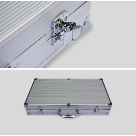 sweeek - Mallette d'ustensiles pour barbecue et plancha -18 pièces