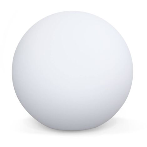 Boule LED – Sphère décorative lumineuse. blanc chaud. commande à distance Ø30 cm