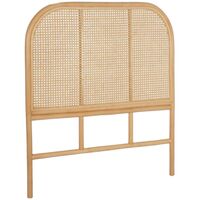 Tête de lit en rotin naturel et cannage. Sumatra 90 cm