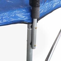 Trampoline rond Ø 370cm bleu avec son filet de protection - Saturne - Trampoline de jardin 370 cm 3m | Qualité PRO. | Normes EU - Bleu