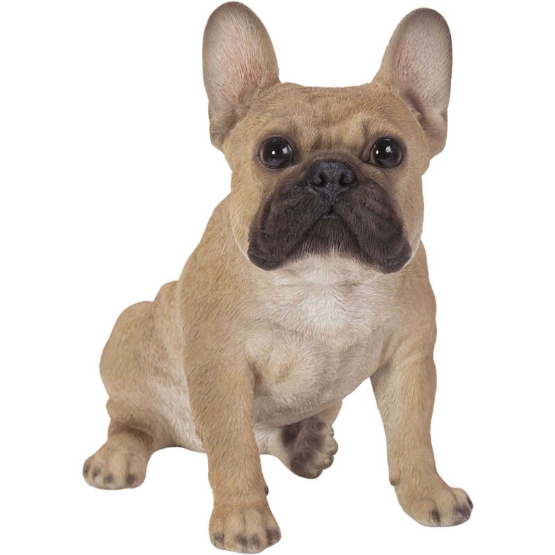Figurine de chien - QQMORA - Bouledogue français - Résine - Décoration