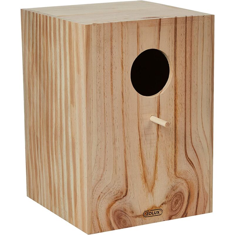 nichoir en bois pour les petites perruches