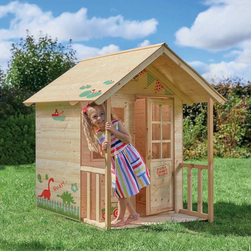Cabane Enfant En Bois À Peindre Noa - Maisonnette - Tente - Tipi BUT