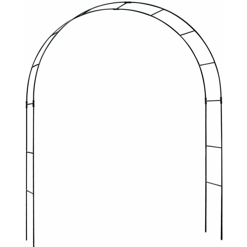 Arche de jardin 2m50 en acier galvanisé Ellipse