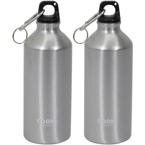 Bouteille de transport simple paroi 60 cl (Lot de 2) (1/4)