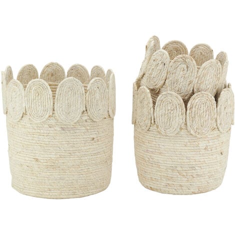 Cache-pots en maïs (Lot de 3)