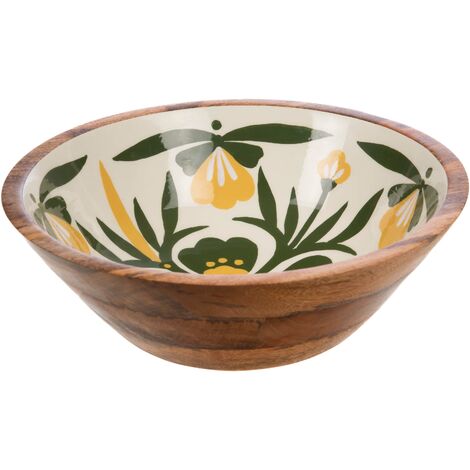 Saladier en bois de manguier 35 cm Sofia