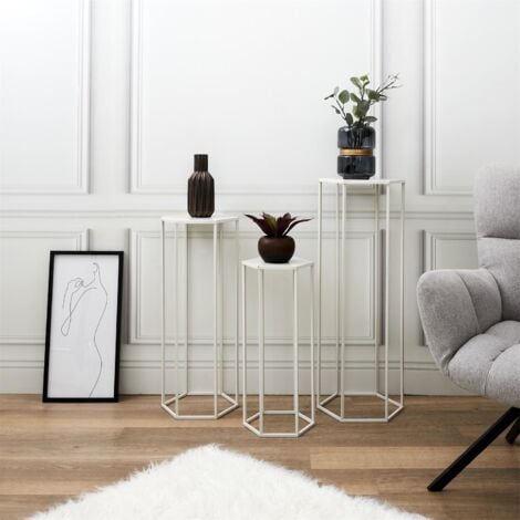 Sellettes assorties en métal (Lot de 3)