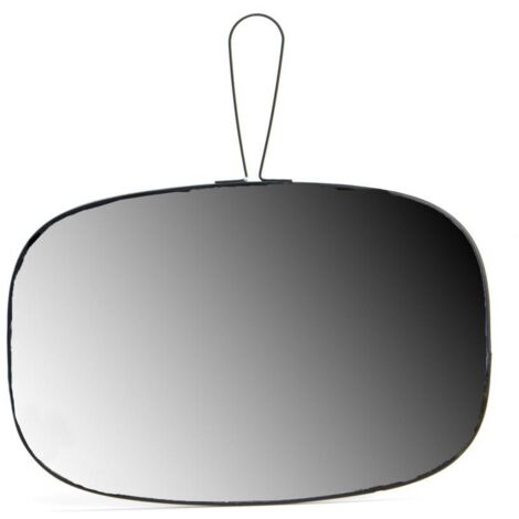 Amadeus - Miroir James noir petit modèle (1/2)
