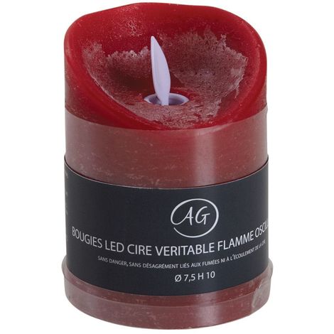 Petite bougie à LED parfumée Fruits Rouges - AUBRY GASPARD